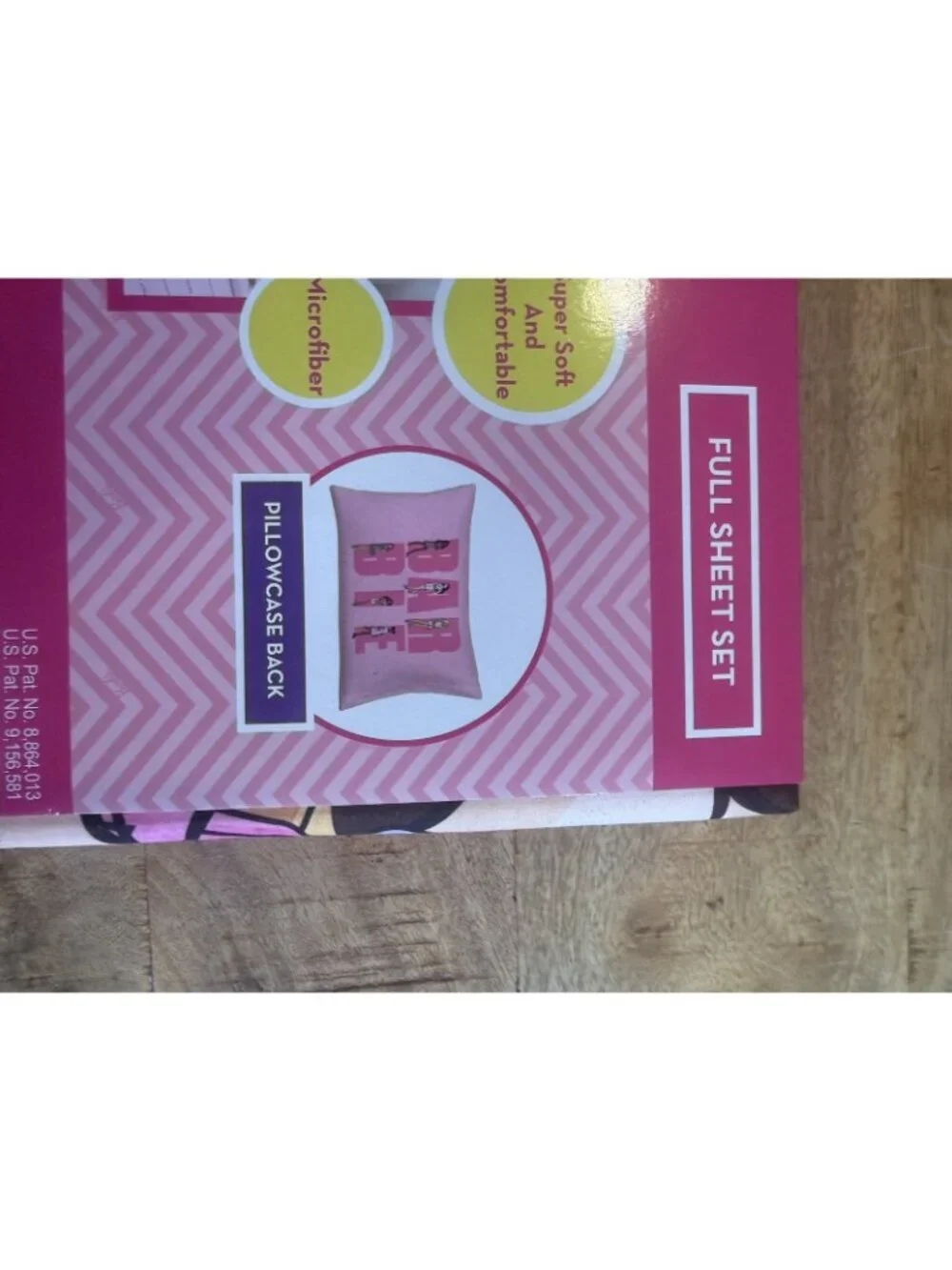 Barbie Full Sheet Set Kids Pink Microfiber Super Soft Bedding Characters Girls